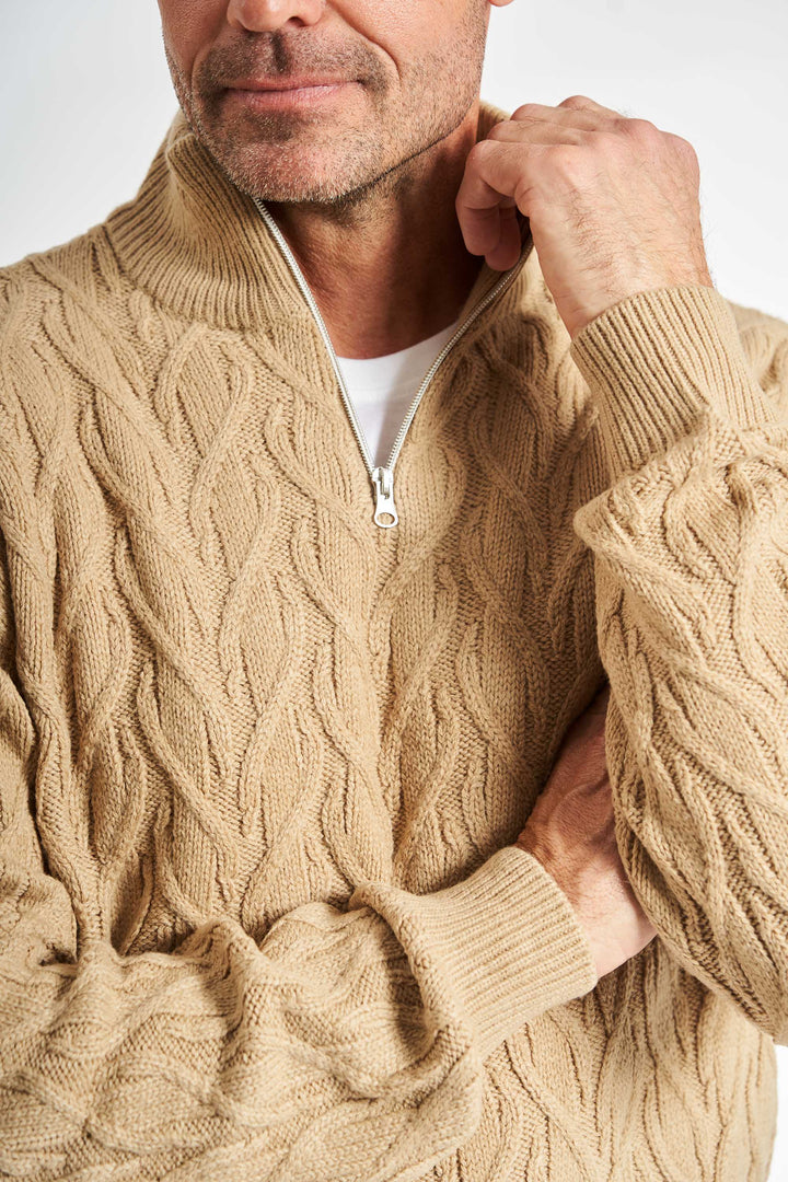 Half Zip Kabelstrik 'Liseleje' - Crockery