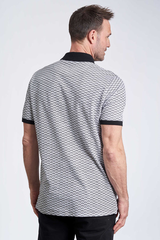 Polo T-Shirt 'Grenaa' - AOP 3-1