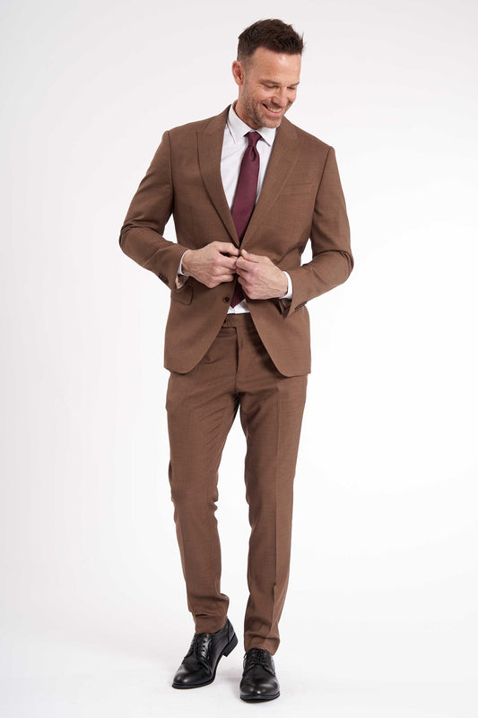 Jakkesæt Blazer 'Sebastian' - Coffee