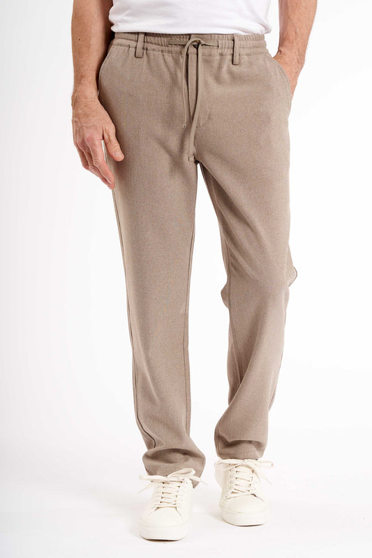 Bukser 'Sonderholm' - Dark Sand Mix