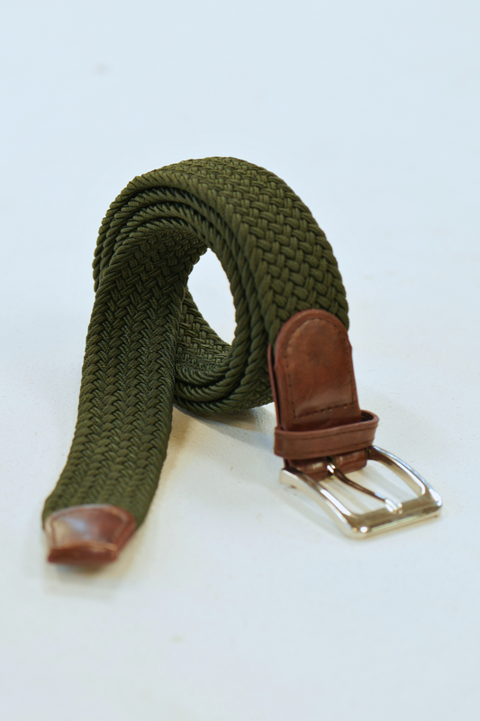 Strækbælte 'Sindal' - Hunter Green