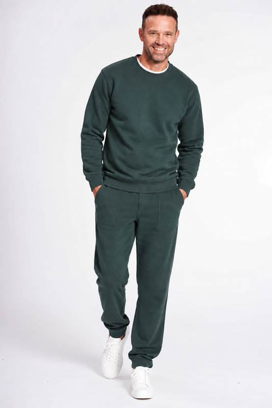 Crewneck Sweatshirt 'Kasper' - Dark Green