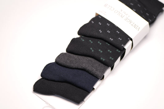 5-Pak Strømper 'Marstal' - Color Mix o22