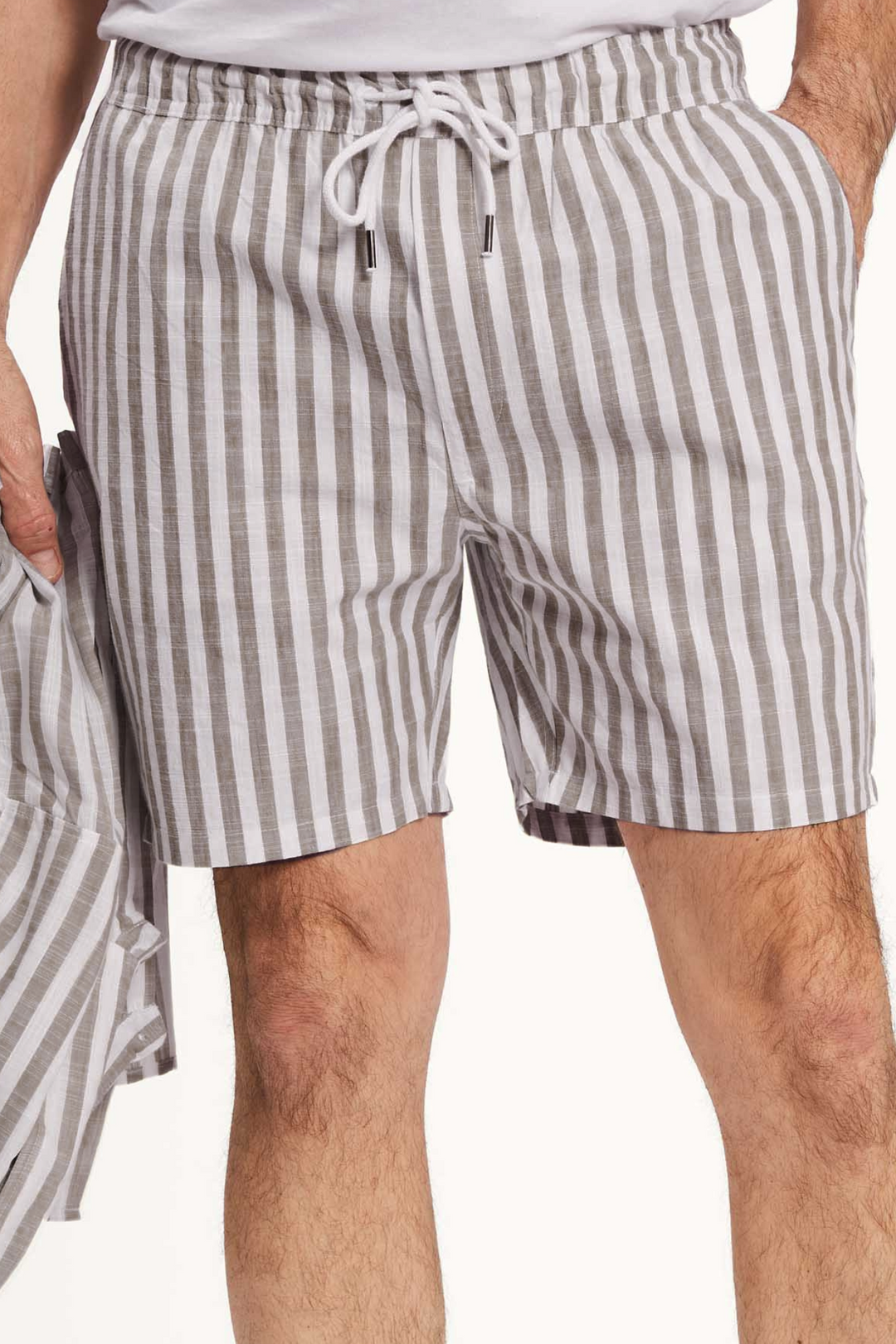 Shorts 'Karby' - Mocca Striped