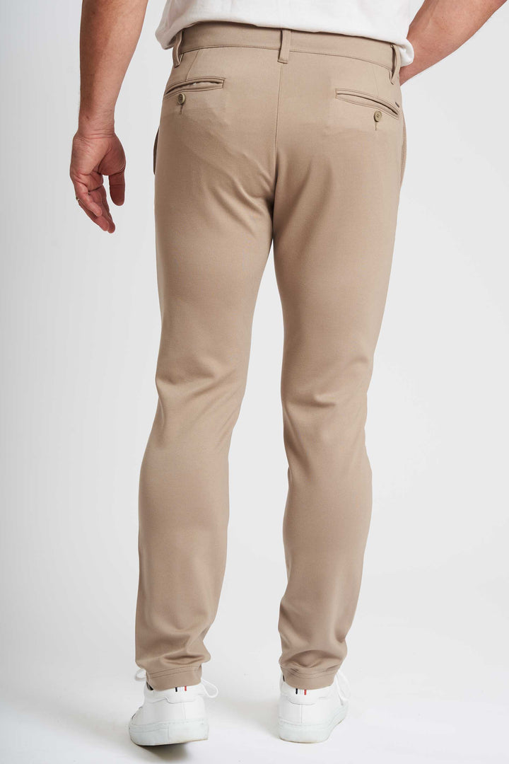 Performance Pants 'Arden' - Beige Melange
