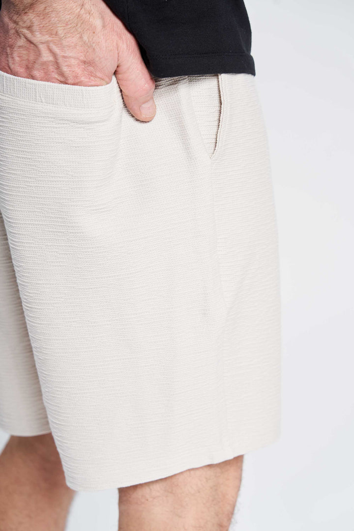 Stretch Shorts 'Lucas' - Sand