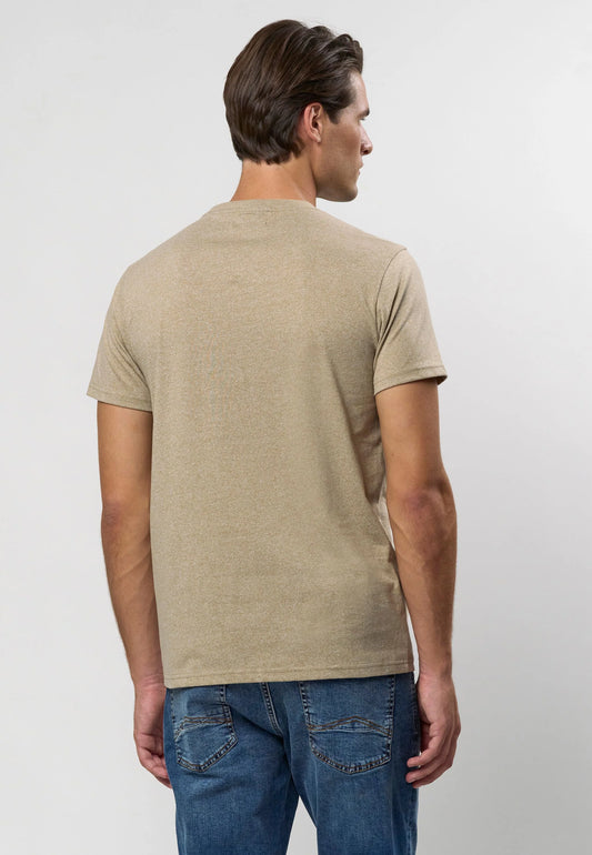 Logo T-Shirt 'Arjun' - Crockery Melange