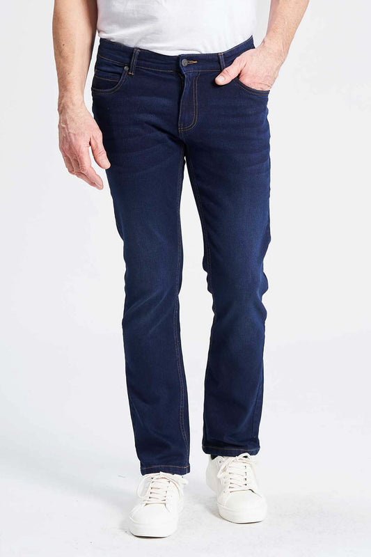 Jeans 'August' - Navy Overdyed