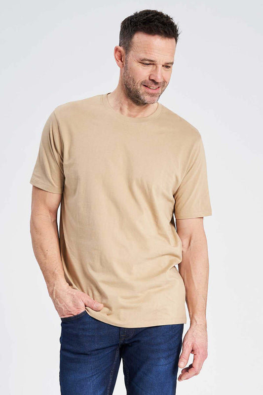 Basic T-shirt 'Fr. Havn' - Crockery