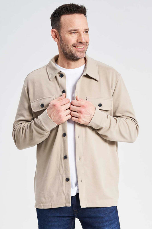 Overshirt 'INNello' - Simply Taupe