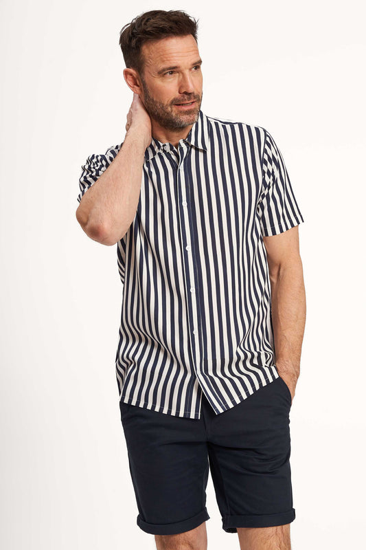 K/æ Skjorte 'Broager' - Blue Nights