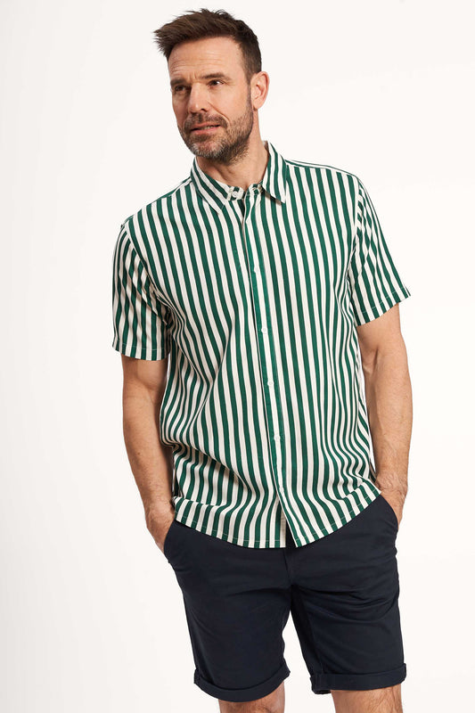 K/æ Skjorte 'Broager' - Evergreen