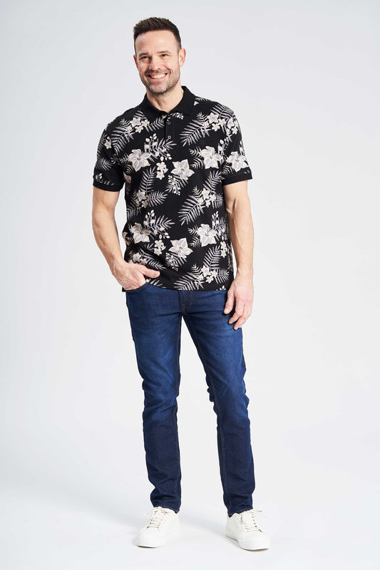 Polo T-Shirt 'Grenaa' - AOP 1