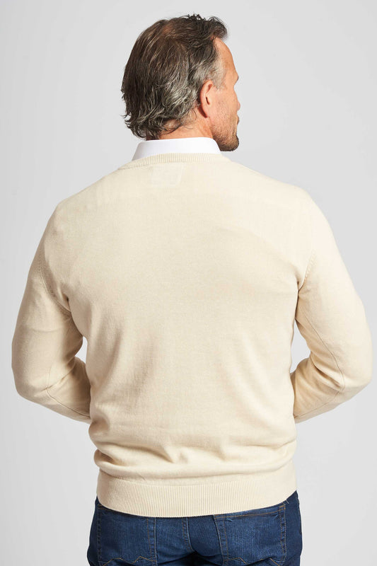 Pullover Strik 'Nyrup' - Clay