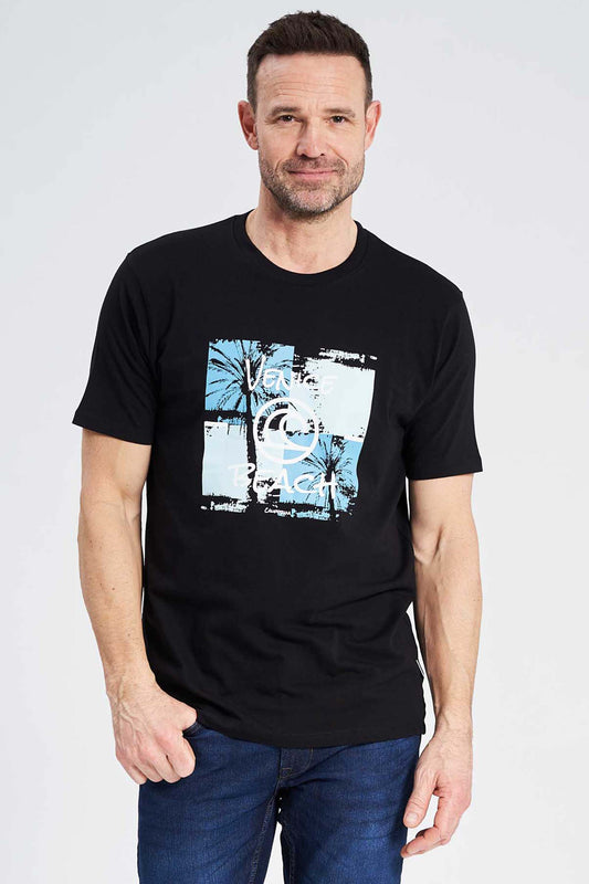 Logo T-Shirt 'Mern' - Black Four