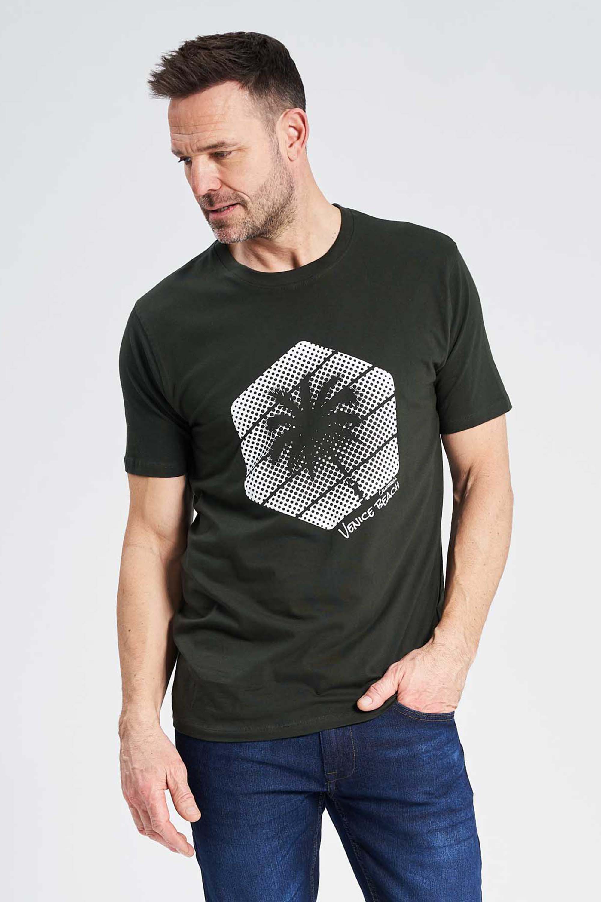 Logo T-Shirt 'Mern' - Grey Two