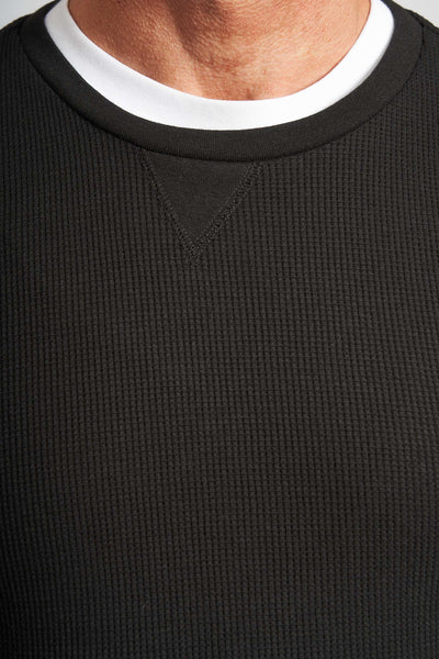 Vaffel Sweatshirt - Black