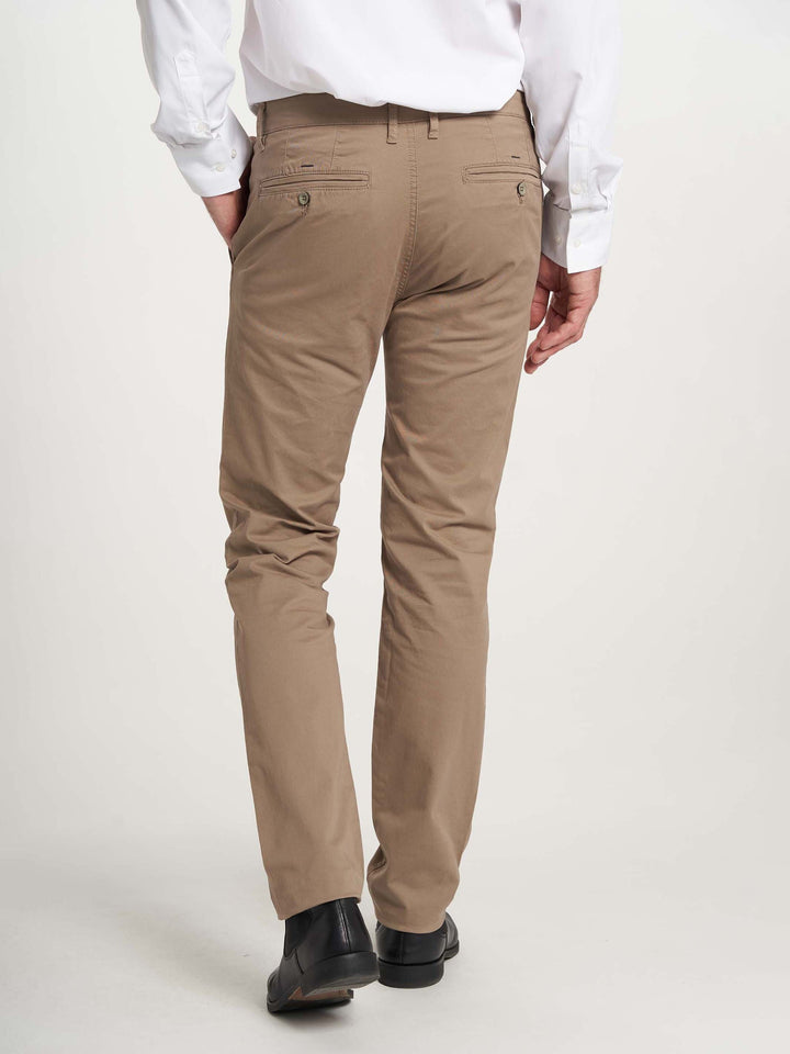 Chino bukser til mænd sand farvet