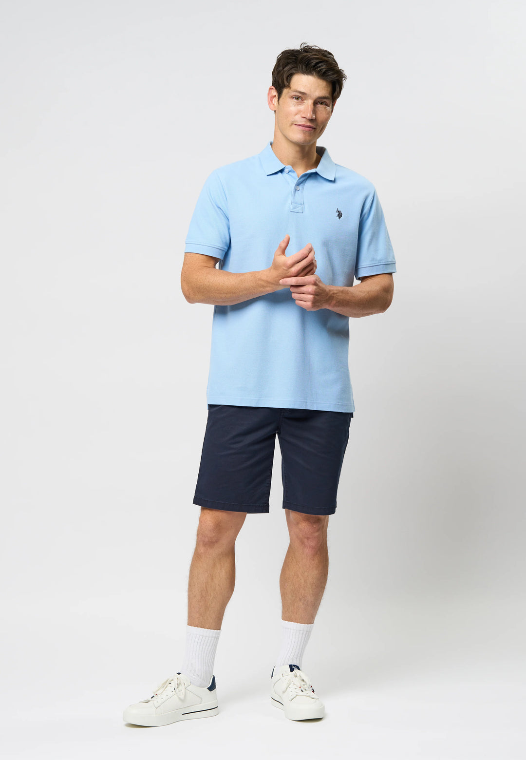 Polo 'Alfred' - Placid Blue