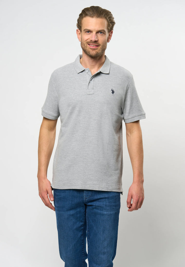 Polo 'Alfred' - Grey Melange