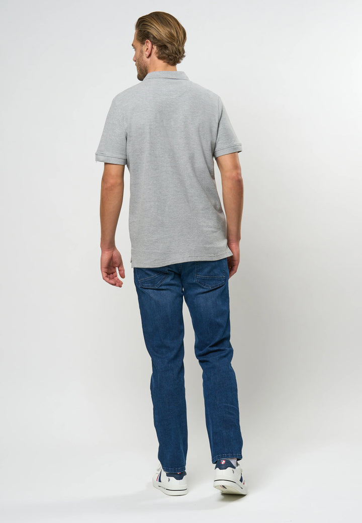 Polo 'Alfred' - Grey Melange