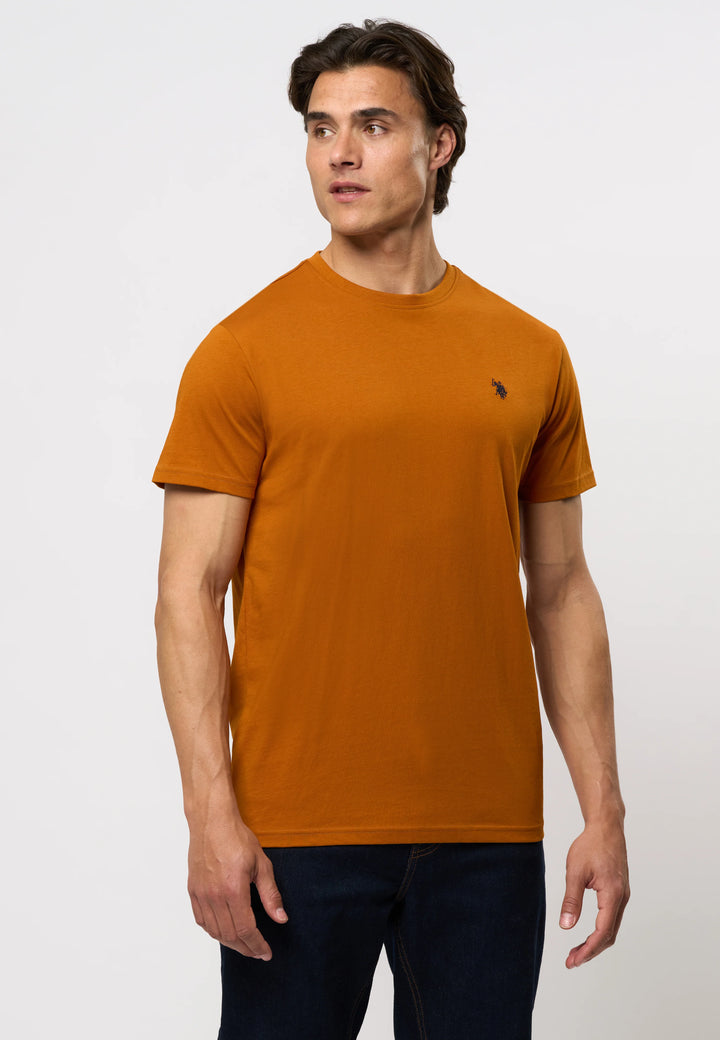 Logo T-shirt 'Arjun' - Pumpkin Spice