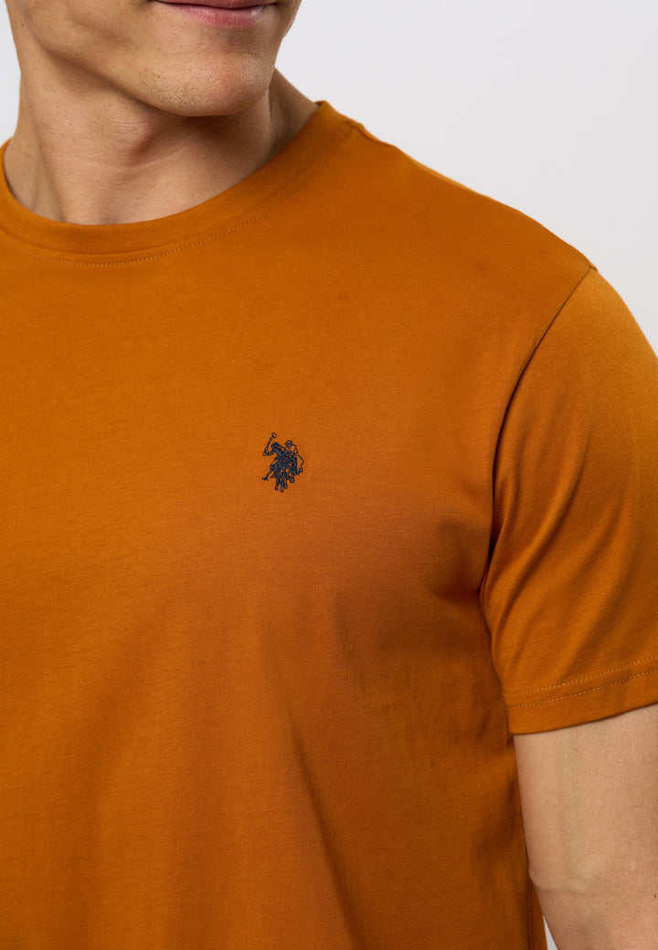 Logo T-shirt 'Arjun' - Pumpkin Spice
