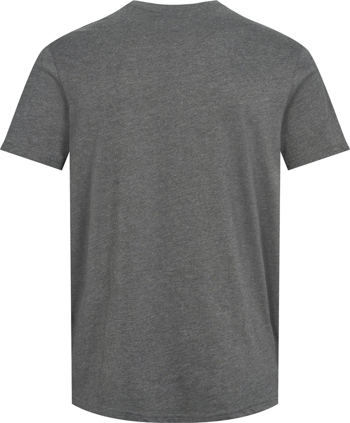 Logo T-shirt 'Arjun' - Medium Grey Melange