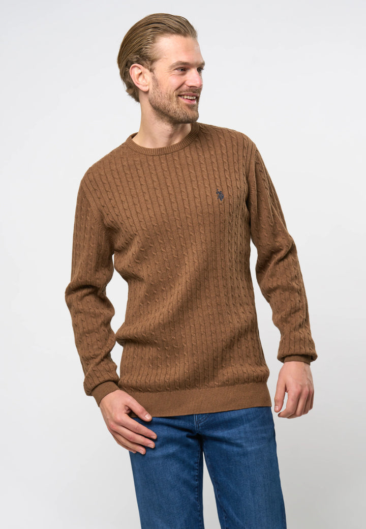 Kabel Strik 'Archi' - Partridge Melange