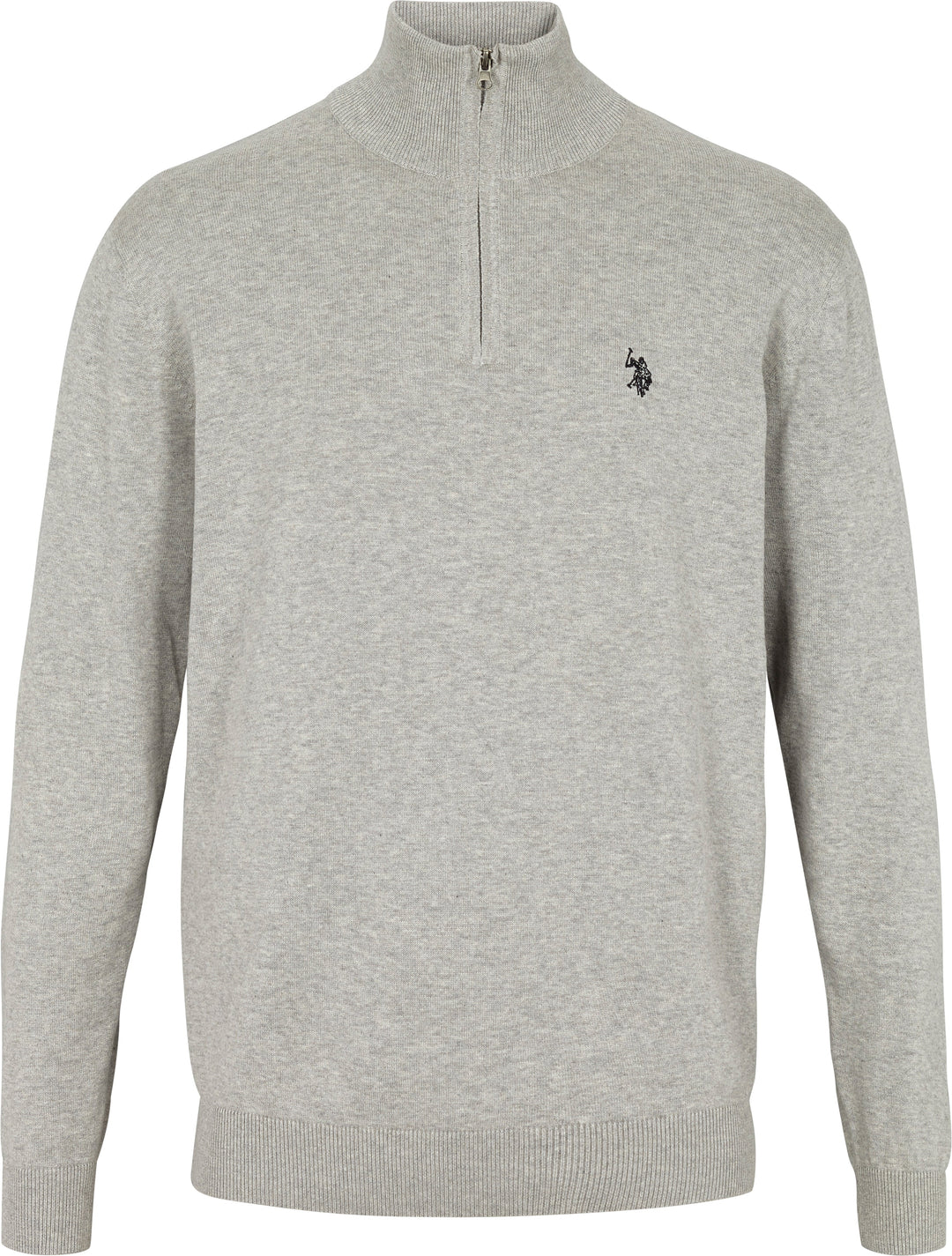 Half Zip Strik 'Brison' - Grey Melange