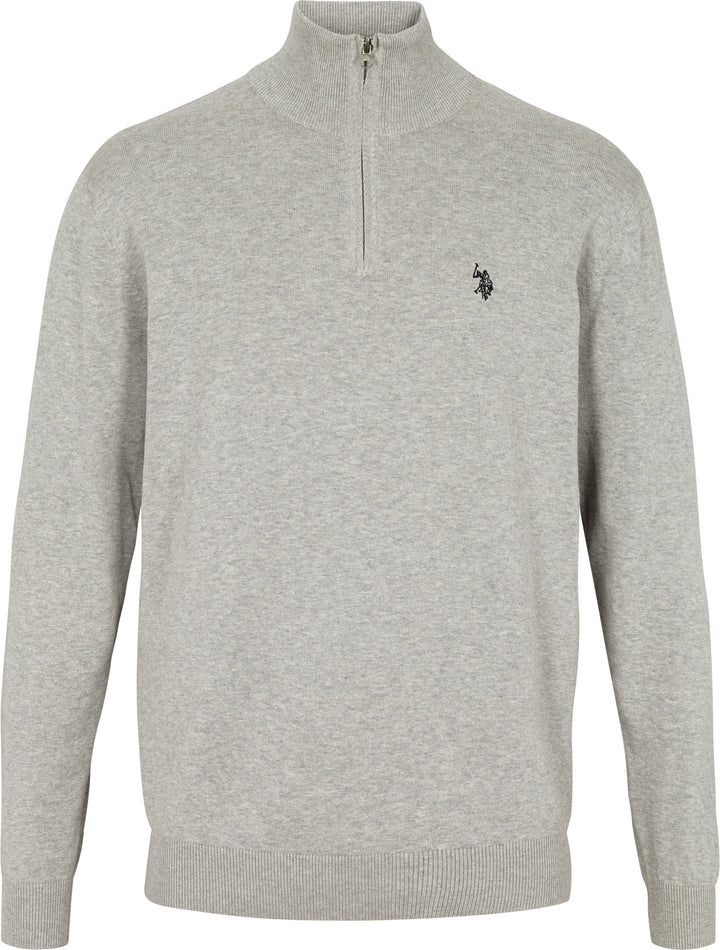 Half Zip Strik 'Brison' - Grey Melange