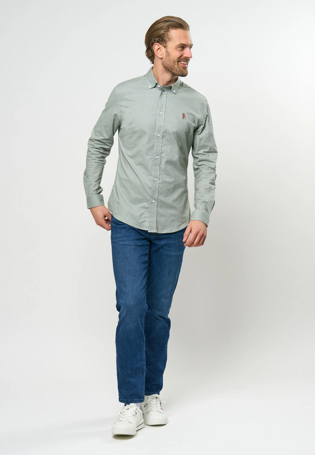 Casual Shirt 'Esmar' - Sea Spray