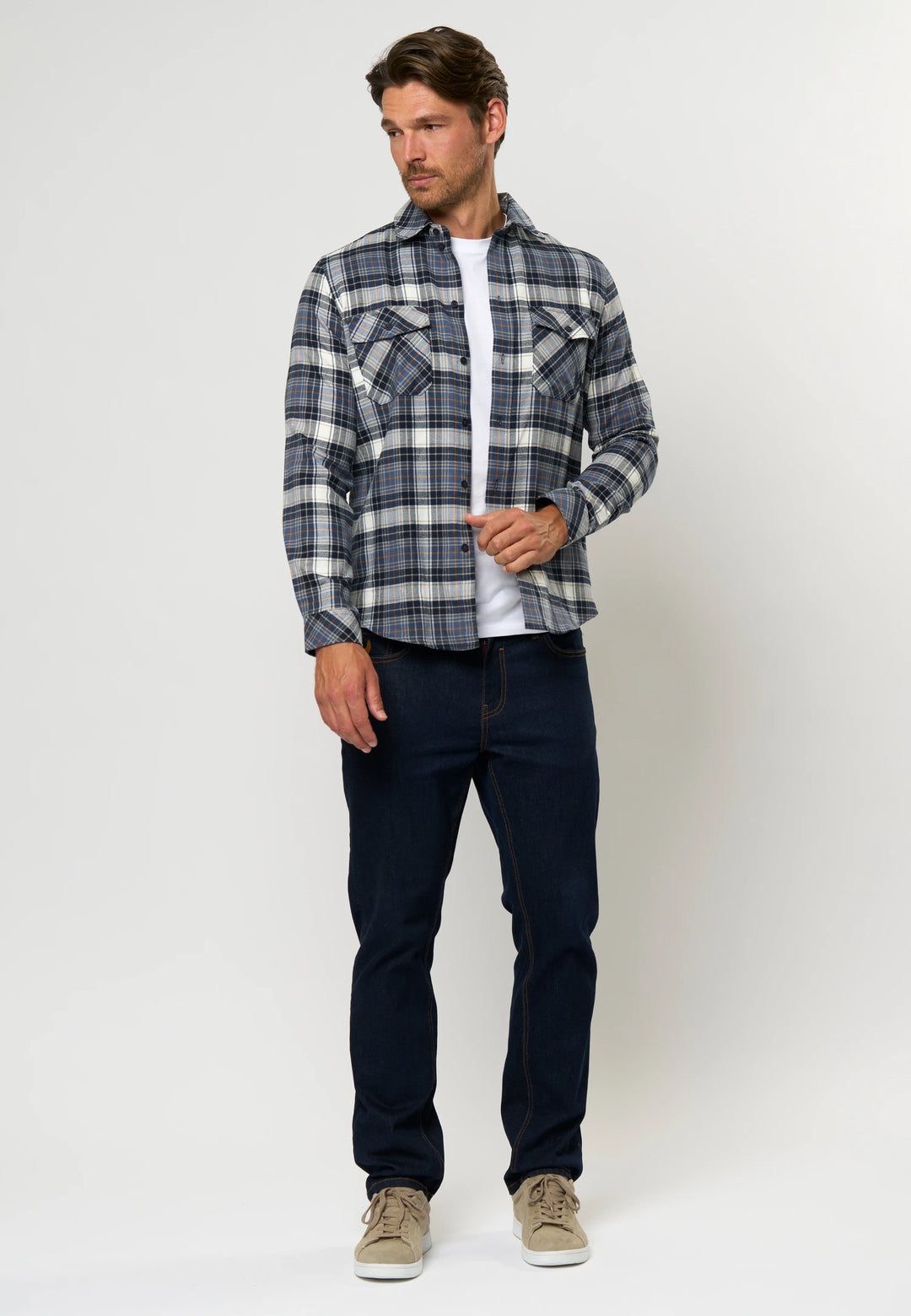 Skjorte 'Ruben' - Vintage Indigo