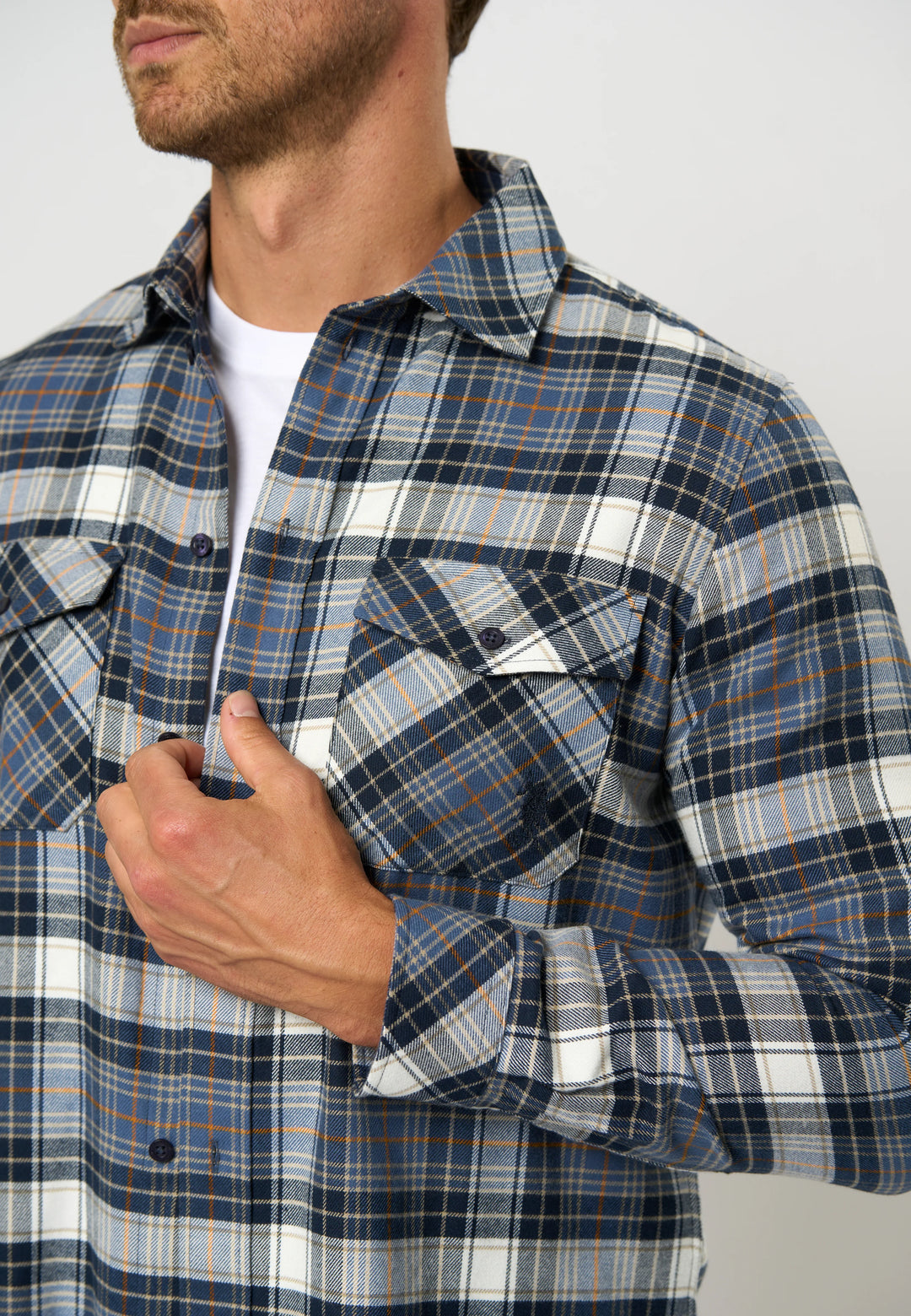 Skjorte 'Ruben' - Vintage Indigo