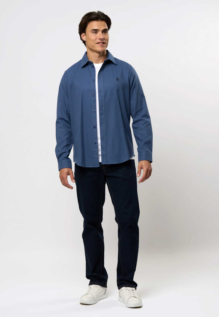 Skjorte 'Ragn' - Vintage Indigo