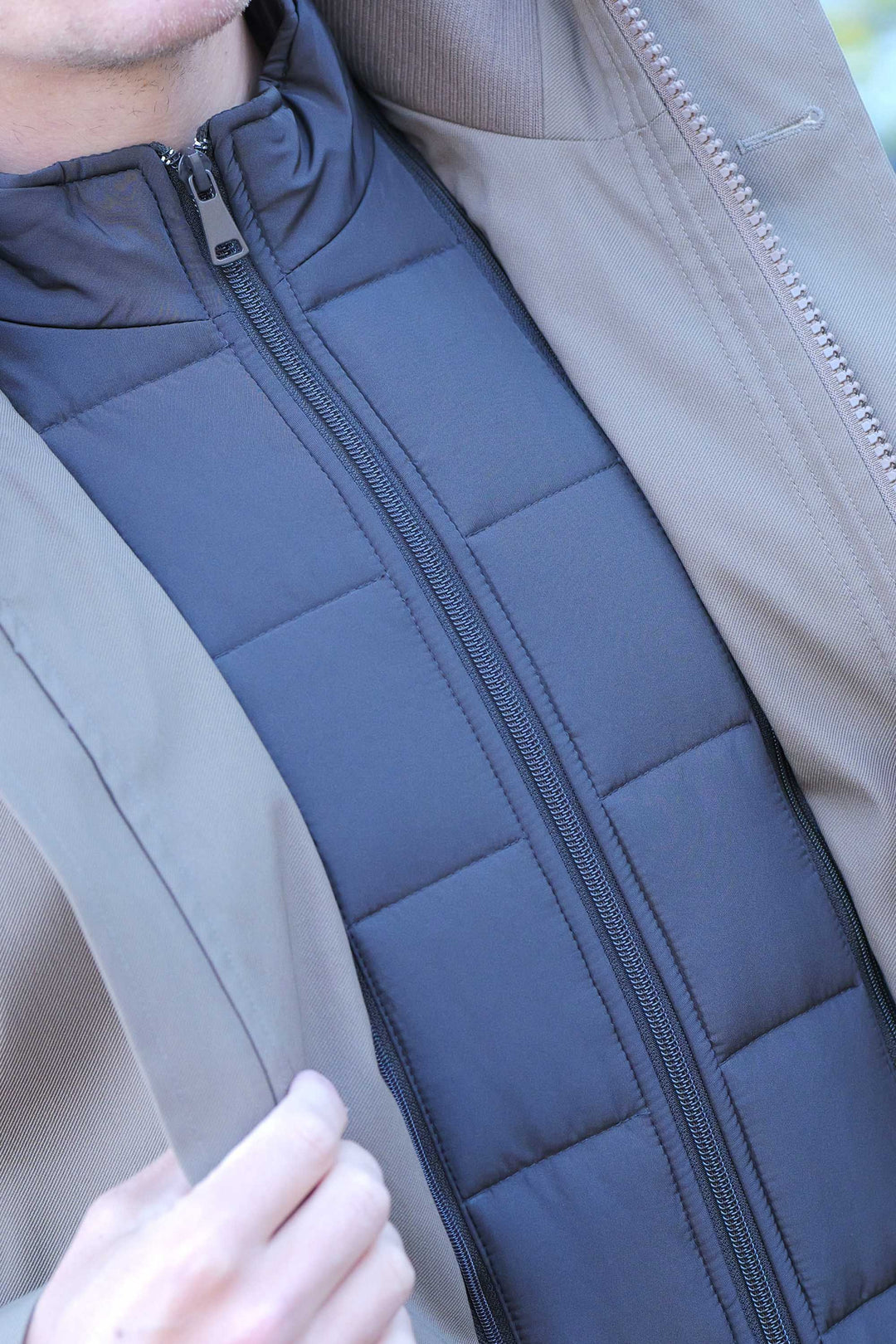 Stretch Frakke 'Vesterbrogade' - Beige