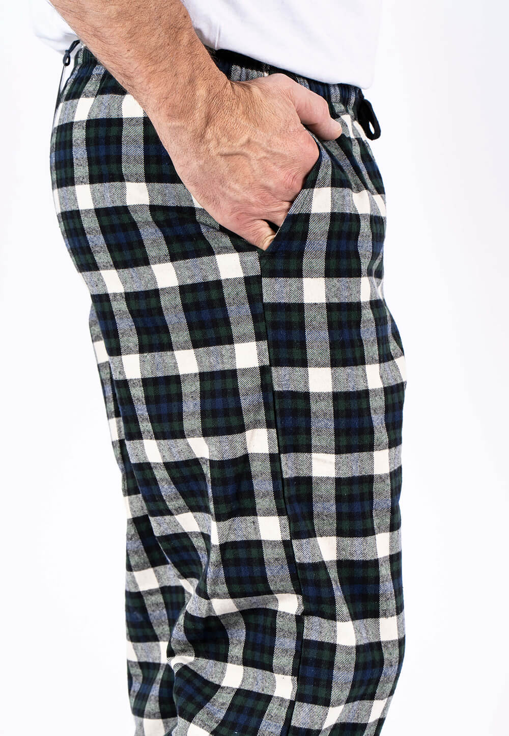 Pyjamas Bukser 'Johan' - Fall Green