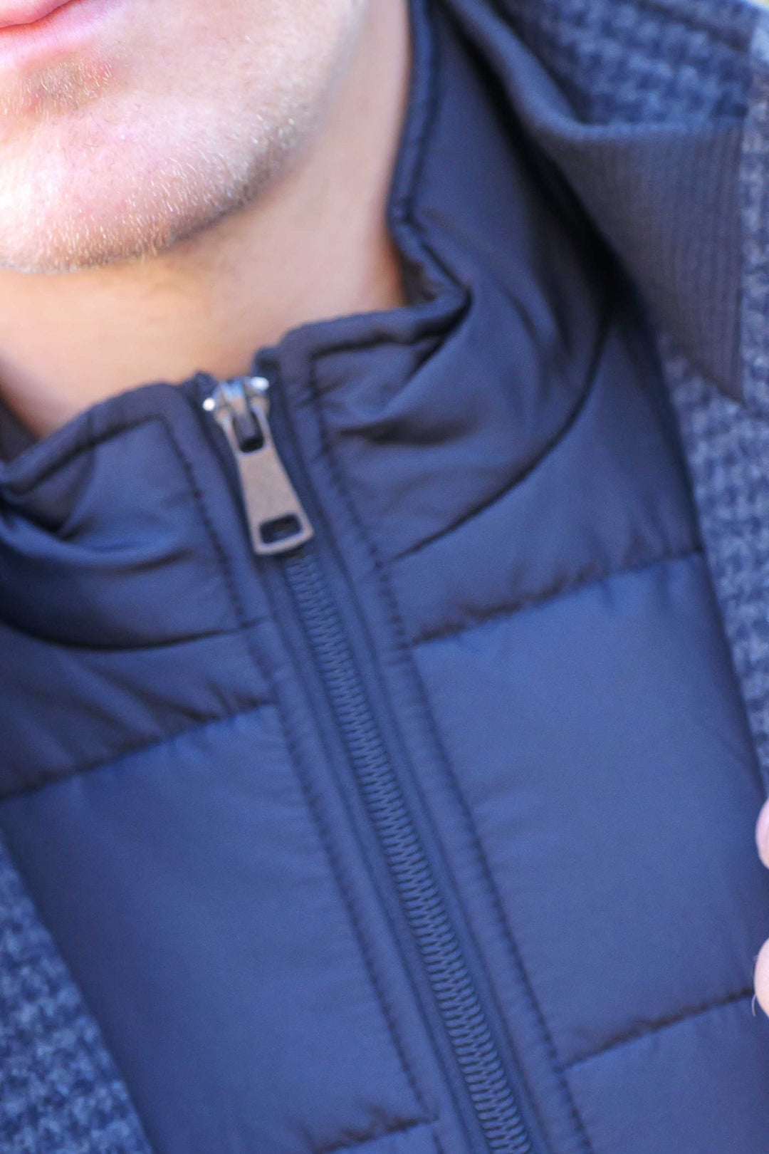 Uldfrakke 'Ryesgade' - Navy Docktooh