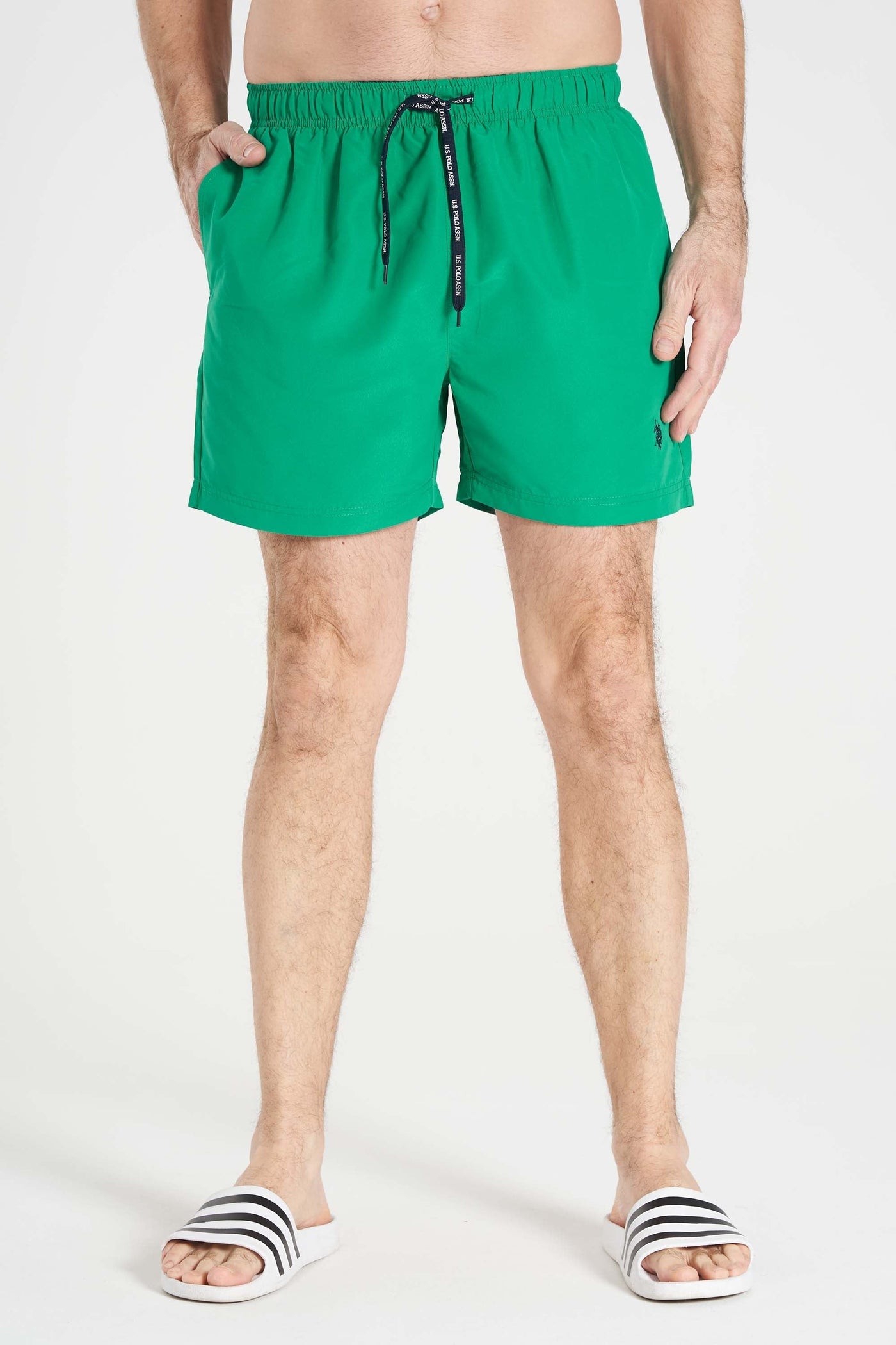 USPA Swim Shorts 'Aza' - Golf Green