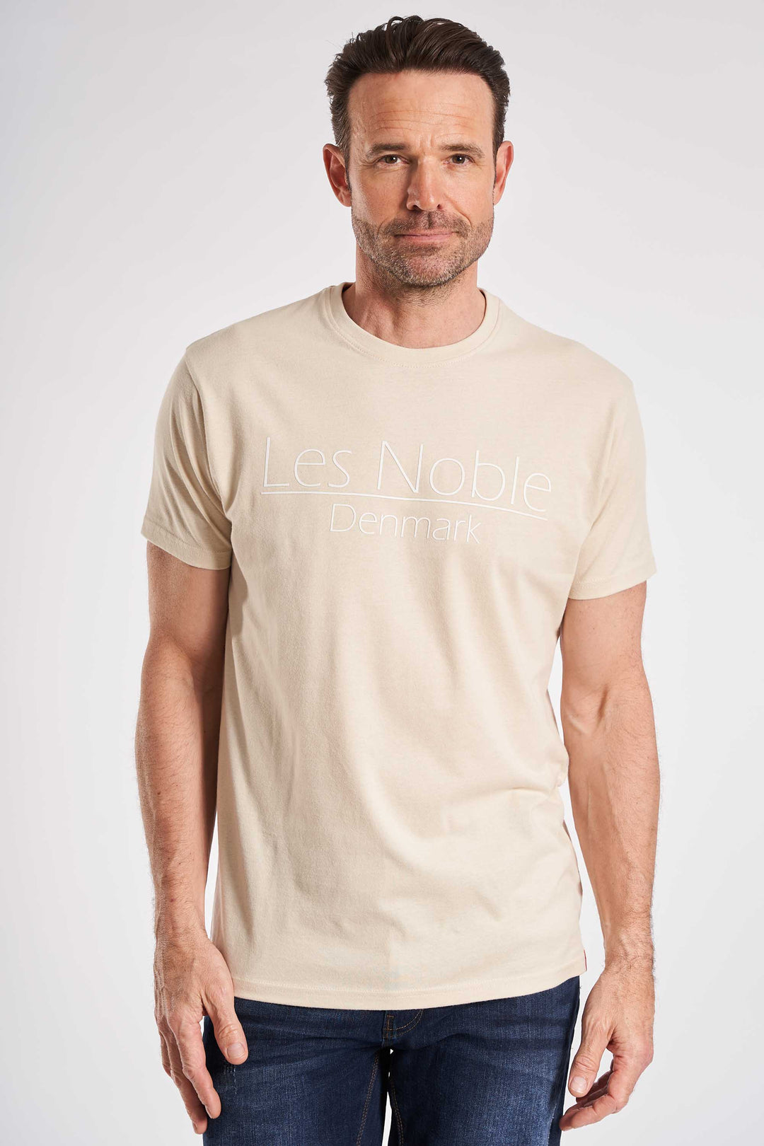 Logo T-shirt 'Blokhus' - Clay