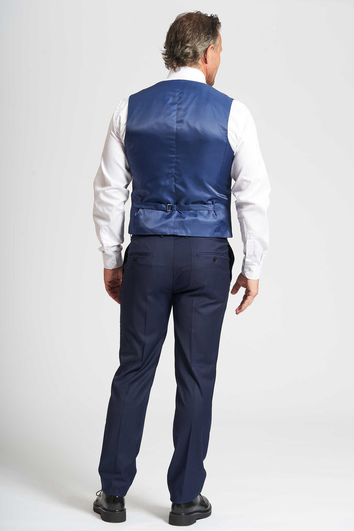 Vest 'Anton' - Dress Blue