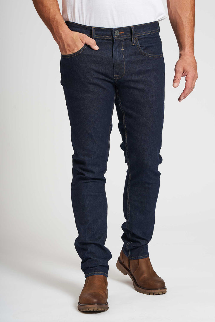 Stretch Jeans 'Twister' - Unwashed Blue (299)