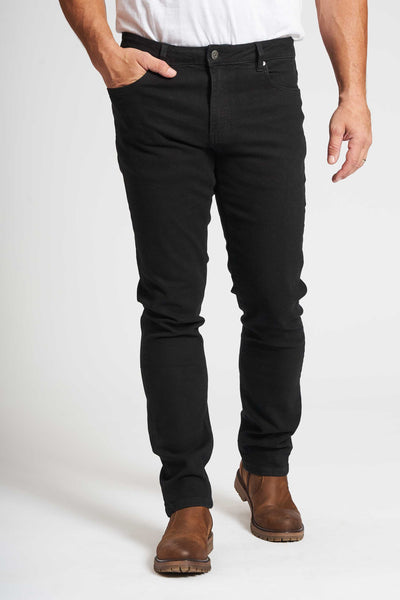 Jeans 'August' - Black Overdyed