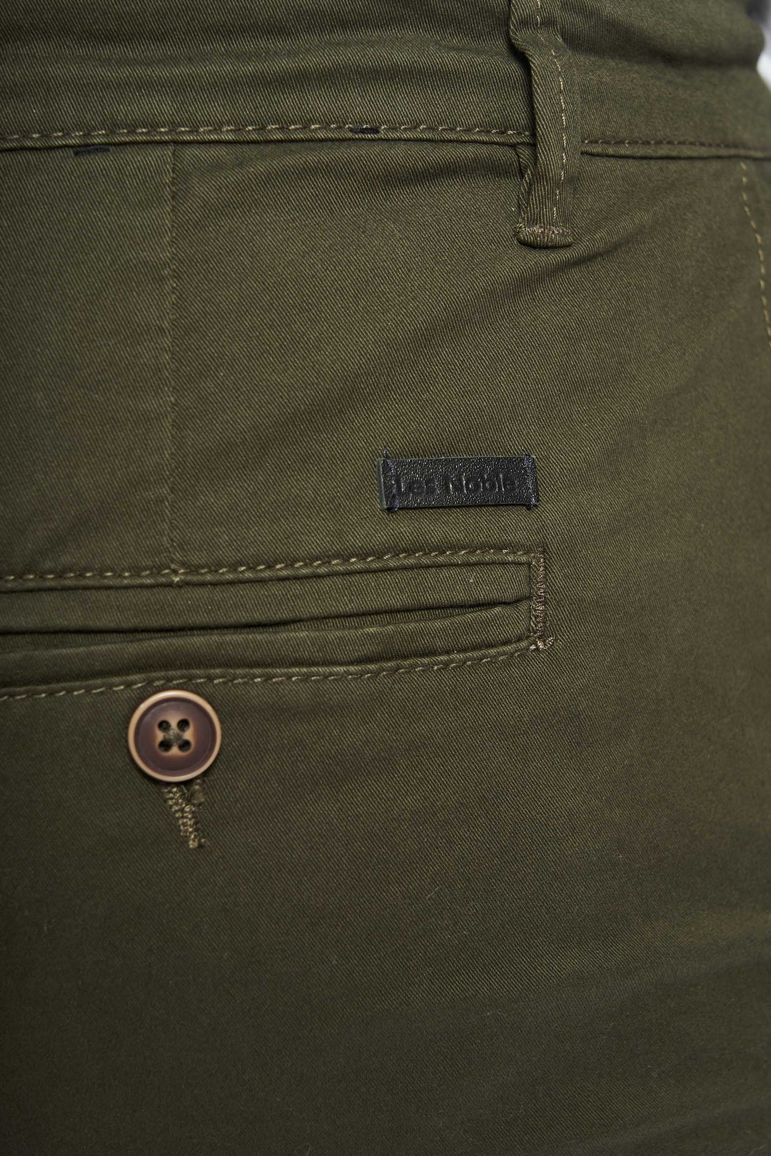 Stretch Chino 'Aksel' - Bottle Green