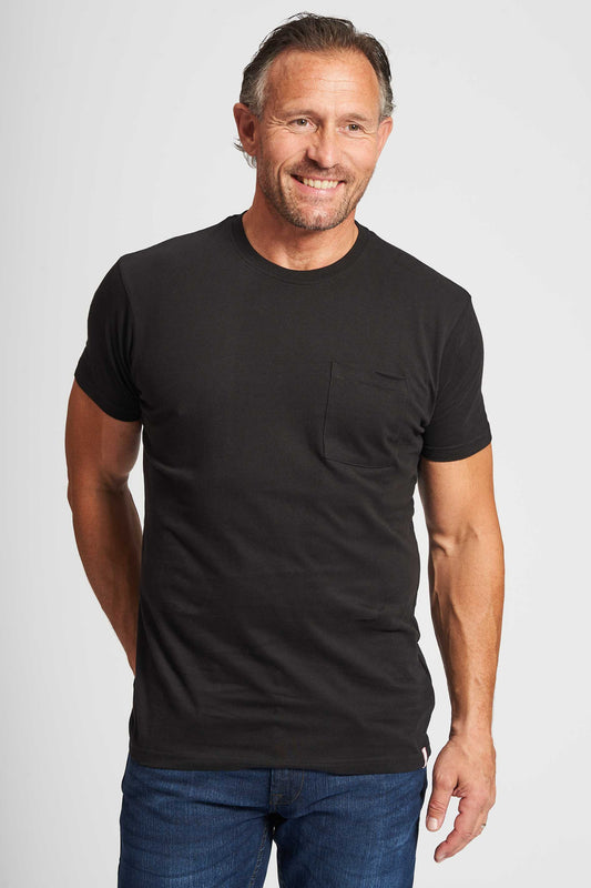 T-Shirt 'Sunds' - Black