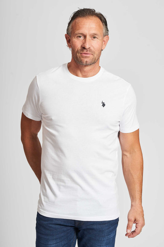 Logo T-shirt 'Arjun' - White