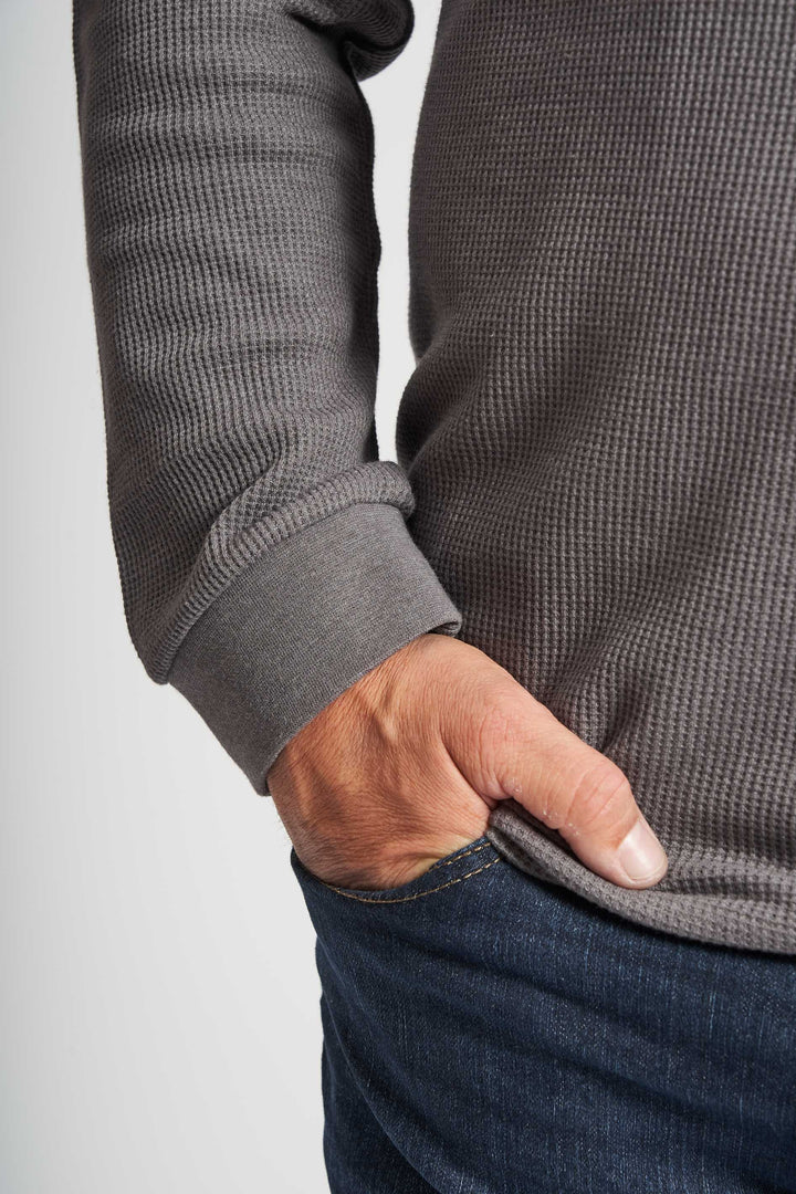 Vaffel Sweatshirt 'Allan' - Grey Mel.