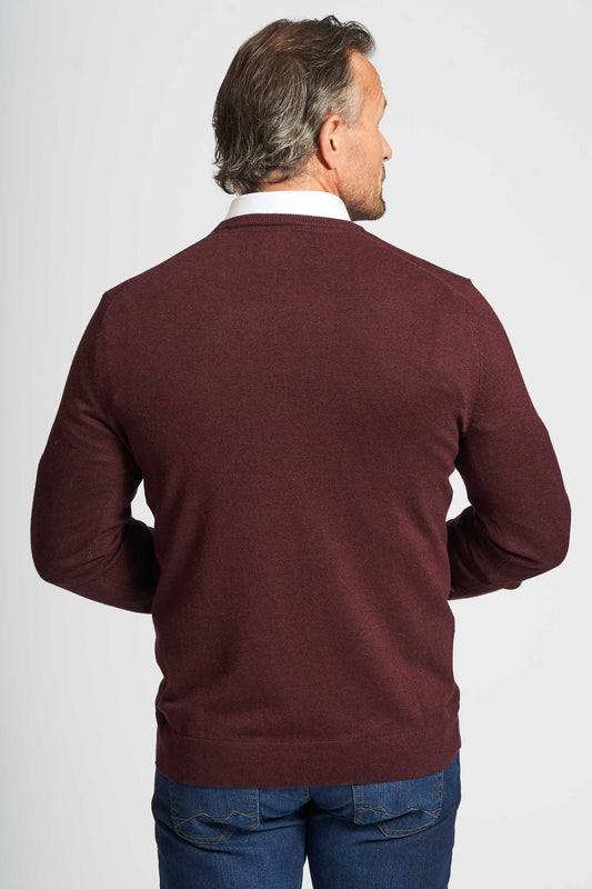O'Neck Strik 'Martin' - Deep Wine Melange