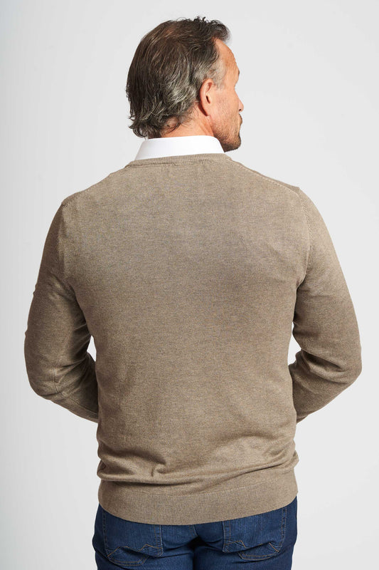 O'Neck Strik 'Martin' - Sand Melange