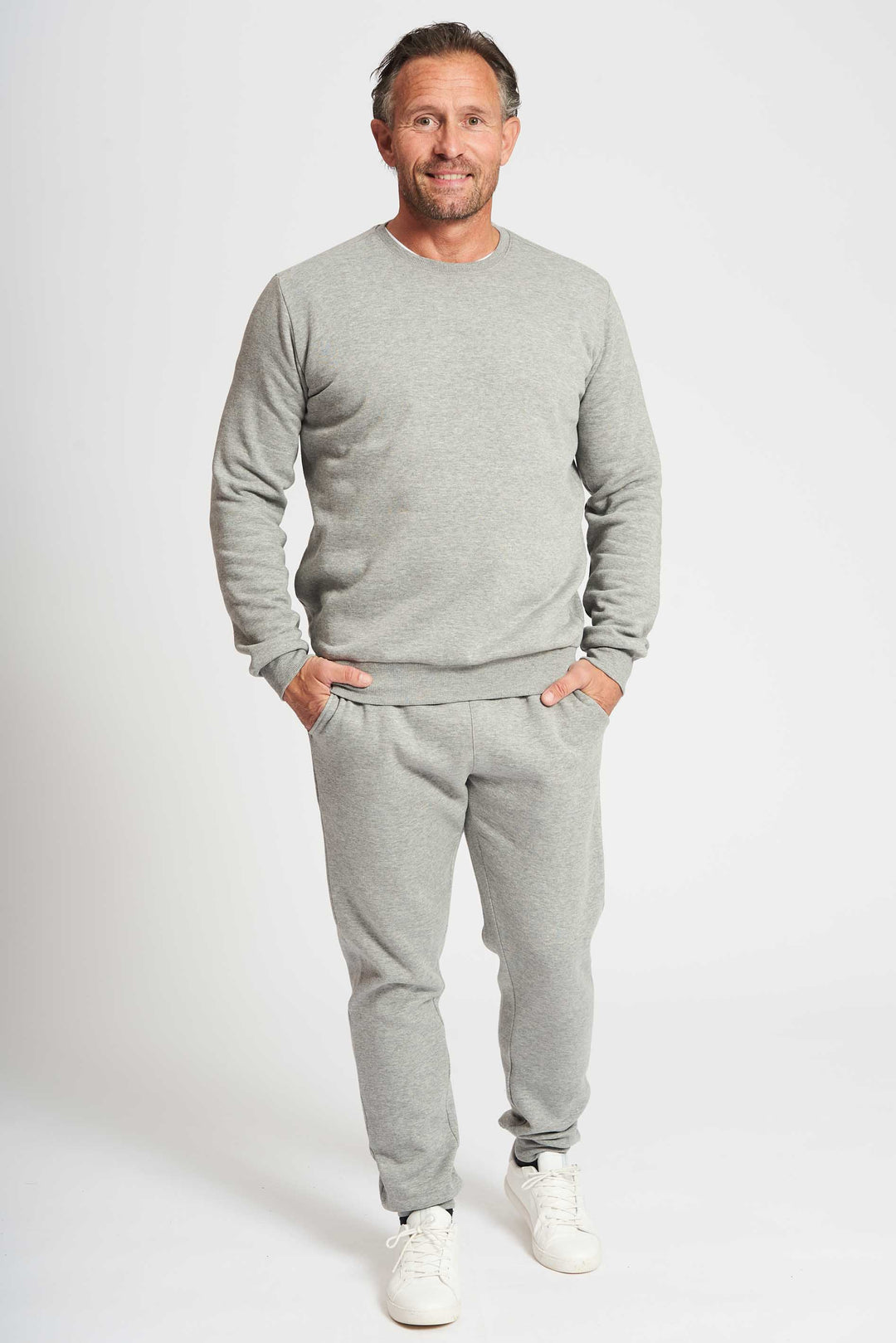 Sweat Pants 'Thy' - Grey Mel.